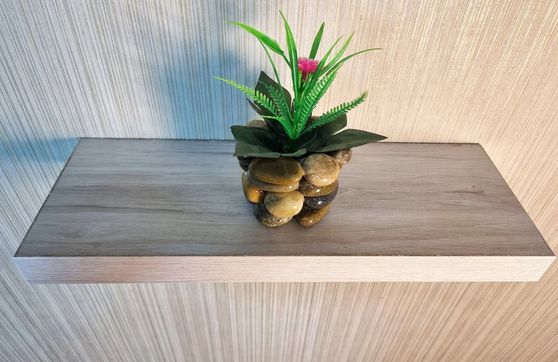 Wood Floating Hidden Bracket Wall Shelve, Hidden Screws Shelf, Thickness: 1.5"s (Exclusive) My Store