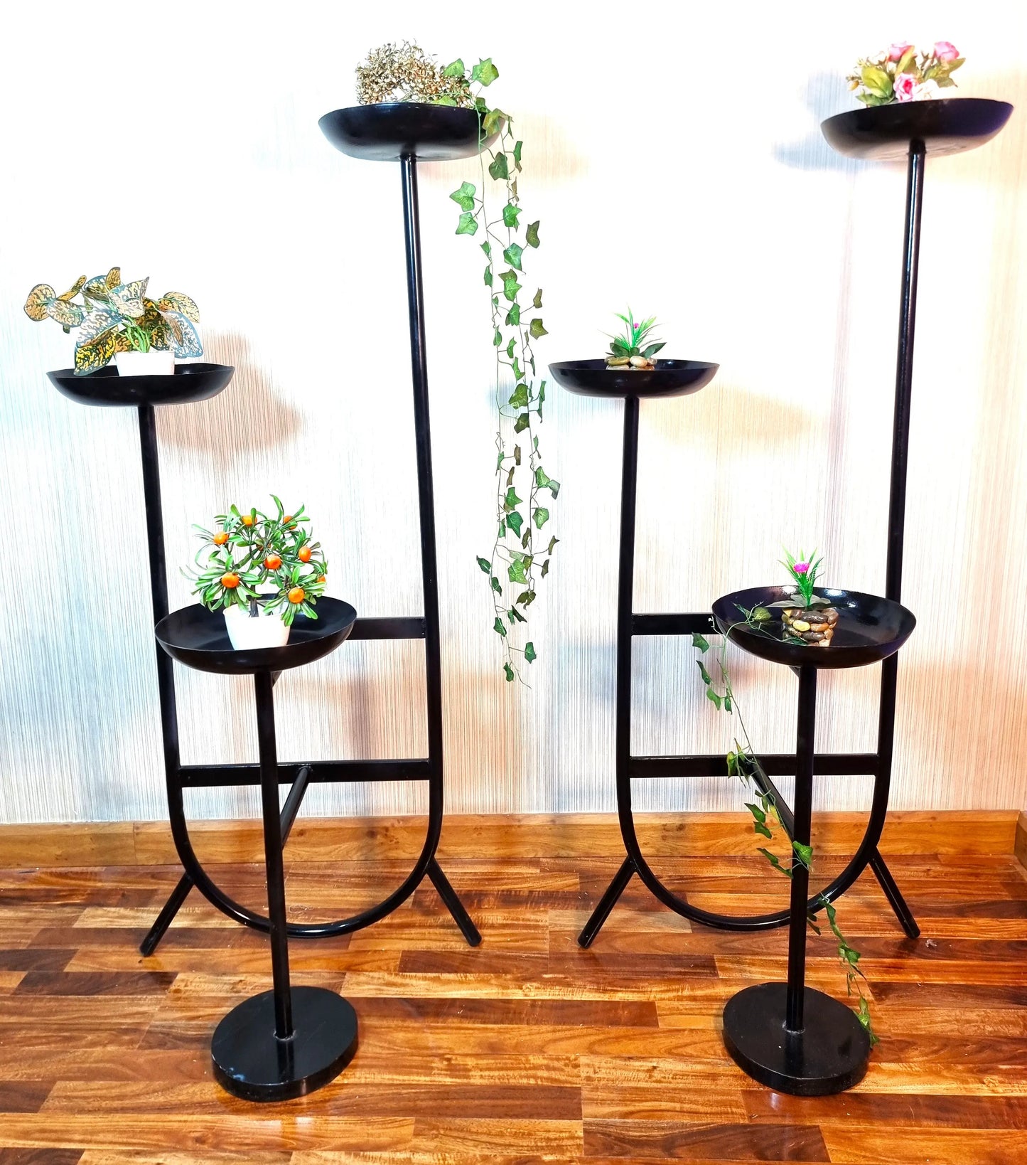 Premium Quality MS Planter Stand, (Single Piece), Plant Decor Stand, Decor Planter Stand, Decorative Planter Stand, Decor Furniture, indoor Furniture, Artificial Planter Stand. Samaar International