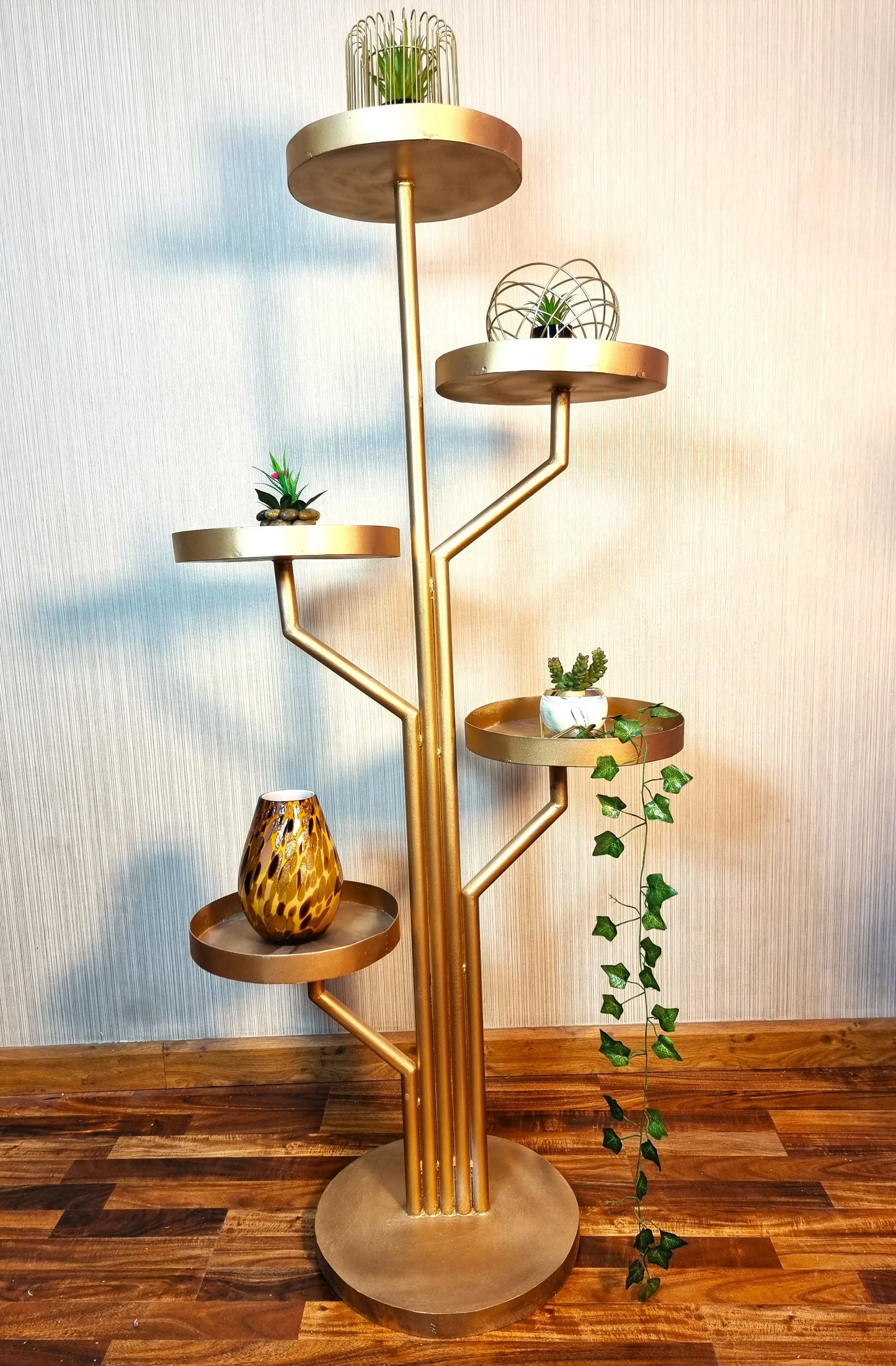 Premium Quality Planter Stand, (01 Piece), Plant Decor Stand, Decor Planter Stand, Decorative Planter Stand, Decor Furniture, indoor Furniture, Artificial Planter Stand. Samaar International