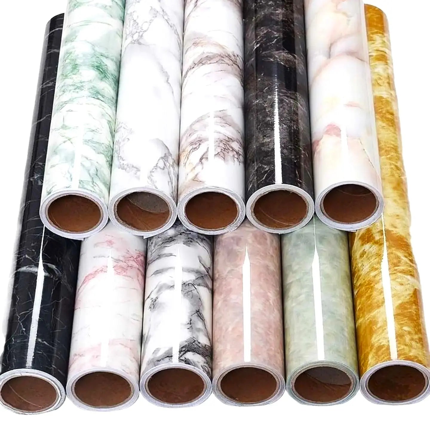 PVC Self Adhesive Paper, Black Marble Paper, (1x4-feet), For Use Kitchen Cabinets, Doors, Kitchen Shelves, Wall Paper, Plain Furniture's etc Samaar International