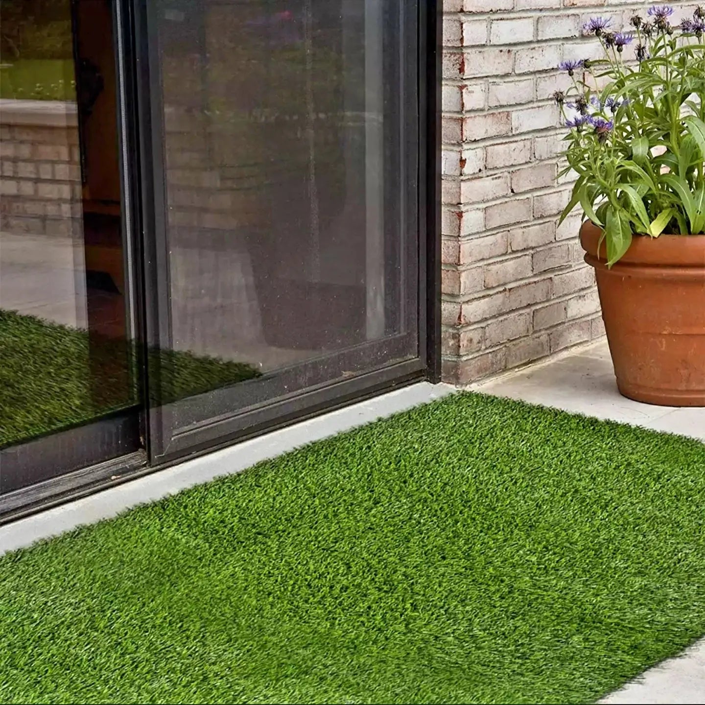 Artificial Grass, AstroTurf, Premium Quality Grass, Green Grass, Green Carpet 1 Feet x 1 Feet, (12 inch by 12 inch), 20mm,30mm,40mm,50mm, Samaar International