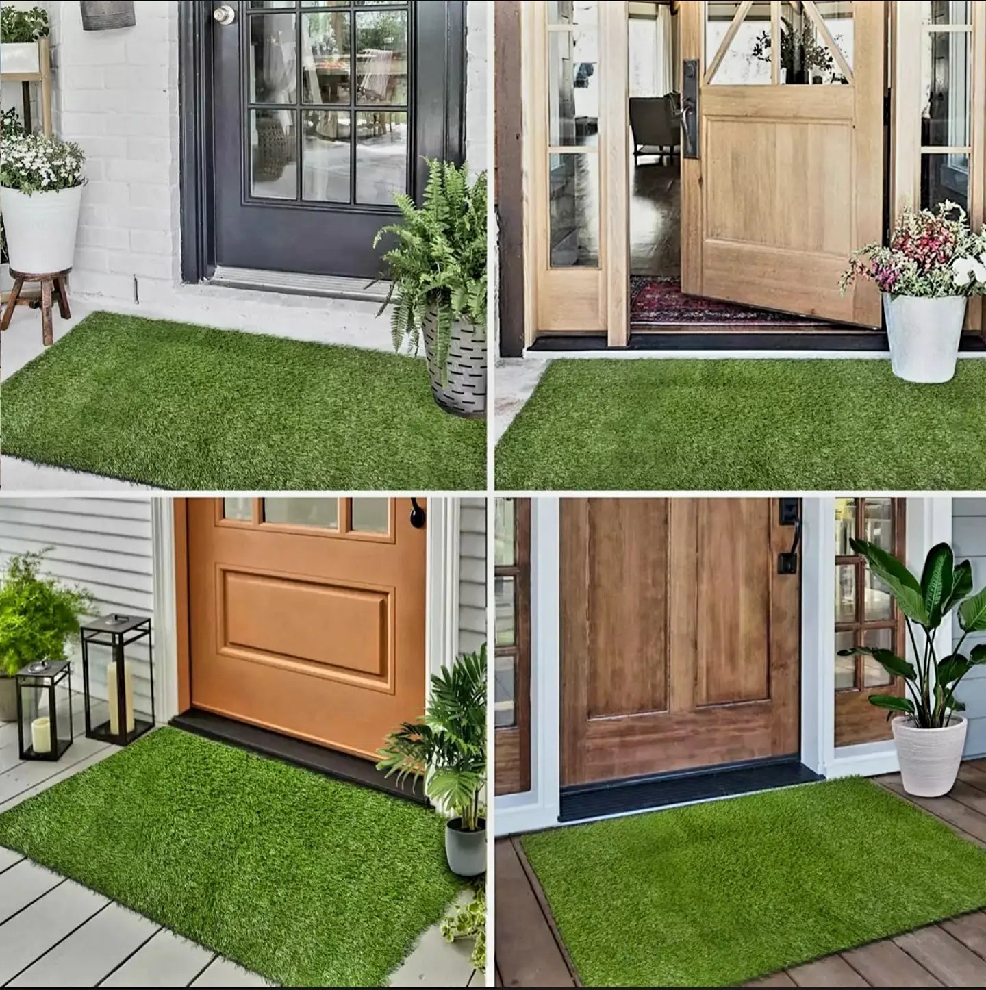 Artificial Grass, AstroTurf, Premium Quality Grass, Green Grass, Green Carpet 1 Feet x 1 Feet, (12 inch by 12 inch), 20mm,30mm,40mm,50mm, Samaar International